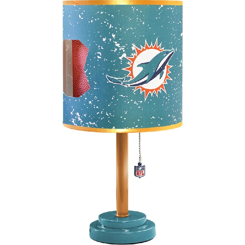 ceramic table lamps with hand painted designs for an artistic touchceramic table lamps with hand painted designs for an artistic touchMiami Dolphins Table Lamp
