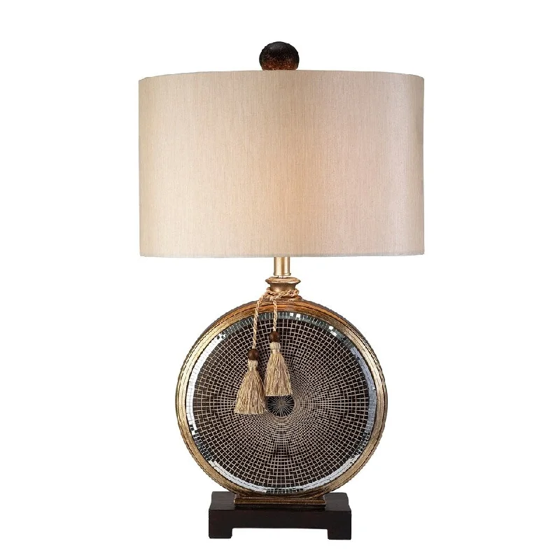 rustic farmhouse table lamps for cozy kitchensrustic farmhouse table lamps for cozy kitchensMosaic Table Lamp