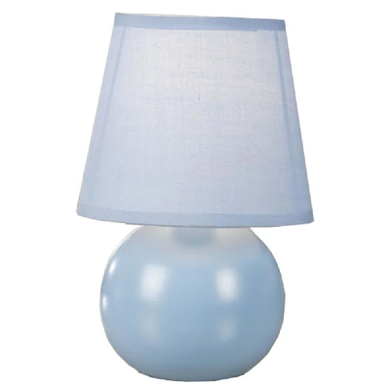wooden table lamps with natural grain for a warm and organic feelwooden table lamps with natural grain for a warm and organic feelNormande Lighting HE3-1152-BL Blue Accent Table Lamp with Bulb