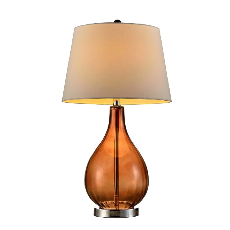 modern minimalist table lamps for contemporary living roomsmodern minimalist table lamps for contemporary living roomsOK Lighting Marmalade Glass Table Lamp