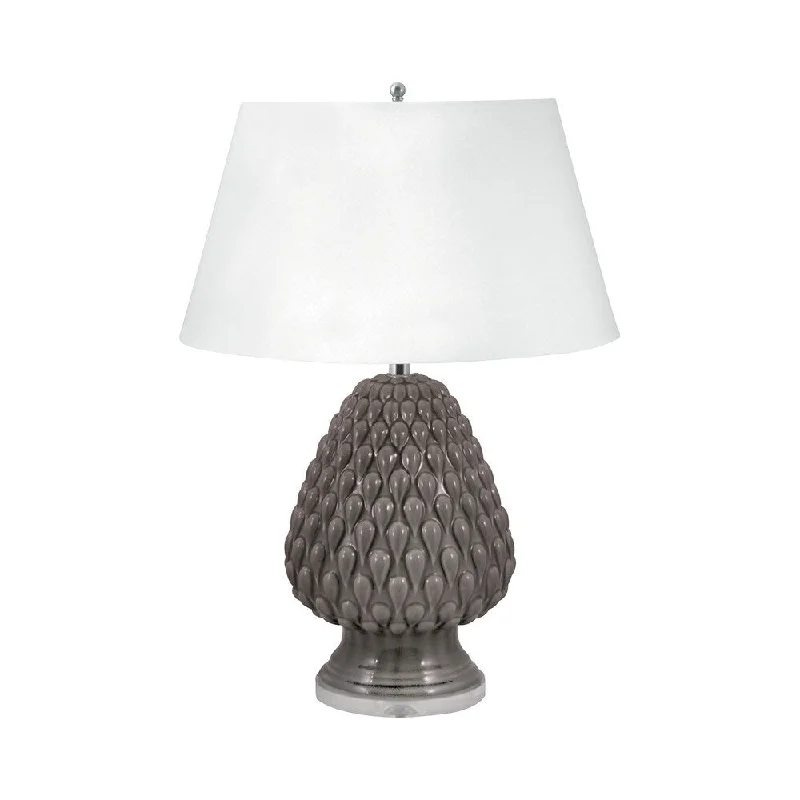 modern minimalist table lamps for contemporary living roomsmodern minimalist table lamps for contemporary living roomsRaindrop Ceramic Table Lamp In Grey