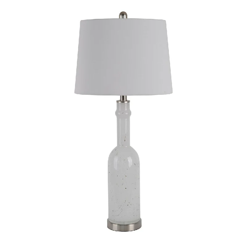 marble table lamps with a luxurious veined pattern for high end decormarble table lamps with a luxurious veined pattern for high end decorRue Art Glass Bottle Neck LED Table Lamp