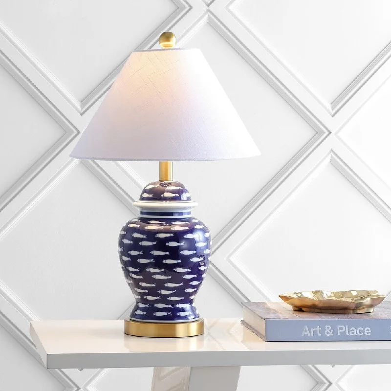 coastal style table lamps with nautical elements for beach housescoastal style table lamps with nautical elements for beach housesSchool of Fish 22" Ceramic/Metal LED Table Lamp, Navy by JONATHAN Y coastal style table lamps with nautical elements for beach housescoastal style table lamps with nautical elements for beach housesSchool of Fish 22" Ceramic/Metal LED Table Lamp, Navy by JONATHAN Y