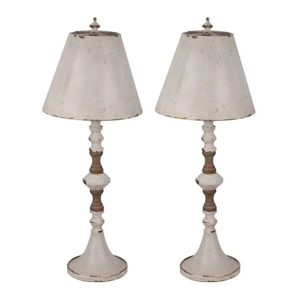 rustic farmhouse table lamps for cozy kitchensrustic farmhouse table lamps for cozy kitchensSet of Two Table Lamps