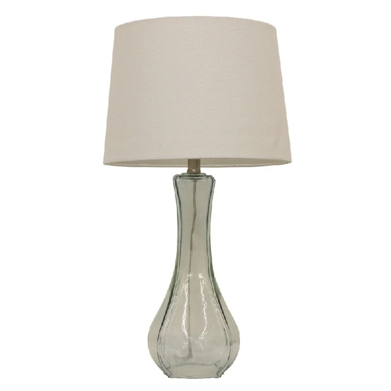 coastal style table lamps with nautical elements for beach housescoastal style table lamps with nautical elements for beach housesSoft Blue Glass Table Lamp