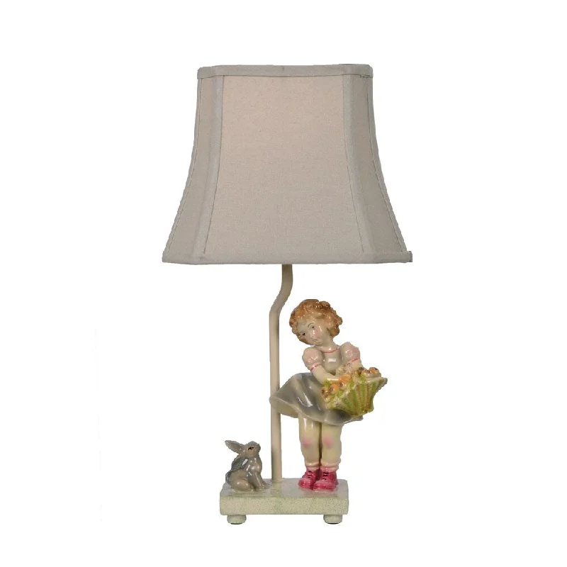 rustic farmhouse table lamps for cozy kitchensrustic farmhouse table lamps for cozy kitchensSomette "Please Girl" Accent Lamp