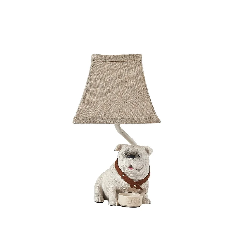 ceramic table lamps with hand painted designs for an artistic touchceramic table lamps with hand painted designs for an artistic touchTank the Bull Dog 14" Accent Lamp