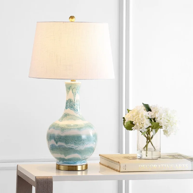 bohemian table lamps with colorful patterns for eclectic bedroomsbohemian table lamps with colorful patterns for eclectic bedroomsTucker 30.5" Striped Ceramic/Metal LED Table Lamp, Green/White by JONATHAN Y bohemian table lamps with colorful patterns for eclectic bedroomsbohemian table lamps with colorful patterns for eclectic bedroomsTucker 30.5" Striped Ceramic/Metal LED Table Lamp, Green/White by JONATHAN Y