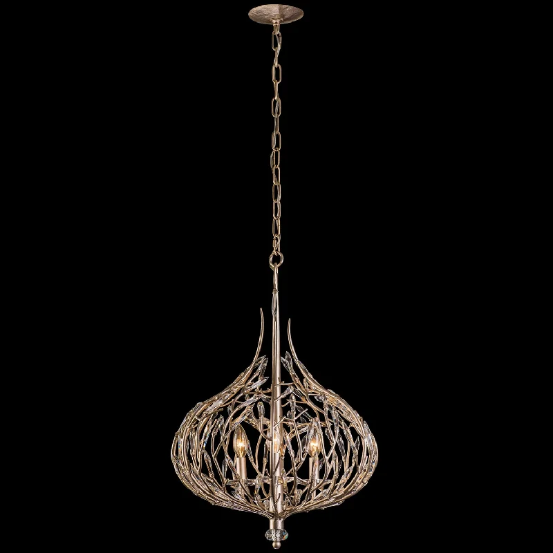 African - Inspired Ceiling Lights with Tribal Patterns and Natural MaterialsAfrican - Inspired Ceiling Lights with Tribal Patterns and Natural MaterialsThree Light Pendant
