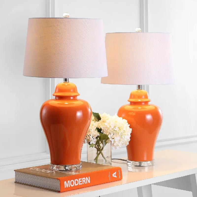 ceramic table lamps with hand painted designs for an artistic touchceramic table lamps with hand painted designs for an artistic touchWinnie 27" Ceramic Urn LED Table Lamp, Orange (Set of 2) by JONATHAN Y ceramic table lamps with hand painted designs for an artistic touchceramic table lamps with hand painted designs for an artistic touchWinnie 27" Ceramic Urn LED Table Lamp, Orange (Set of 2) by JONATHAN Y