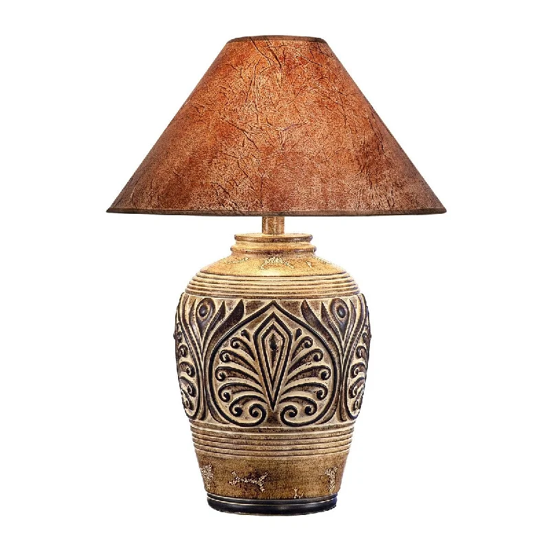 gothic style table lamps with dark finishes for a mysterious lookgothic style table lamps with dark finishes for a mysterious lookTia 29 Inch Table Lamp, Empire Shade, Urn Shape, Damask Pattern, Brown